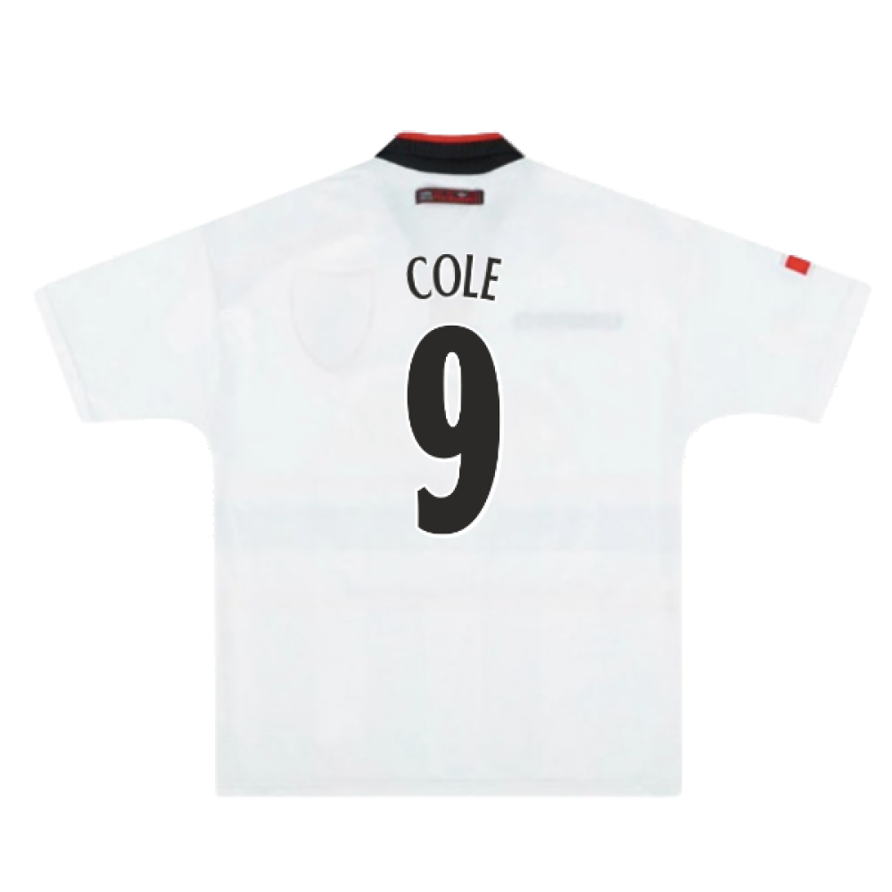 Manchester United 1997-98 Away Shirt (Very Good) (Cole 9)_1