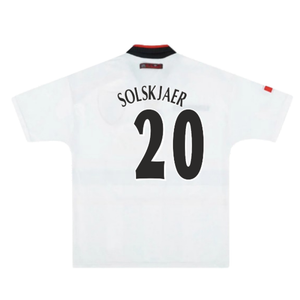 Manchester United 1997-98 Away Shirt (M) (Excellent) (Solskjaer 20)_1