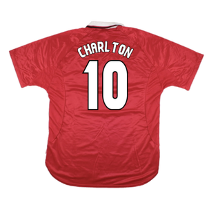 Manchester United 1997-99 European Home Shirt (XL) (Excellent) (Charlton 10)_1