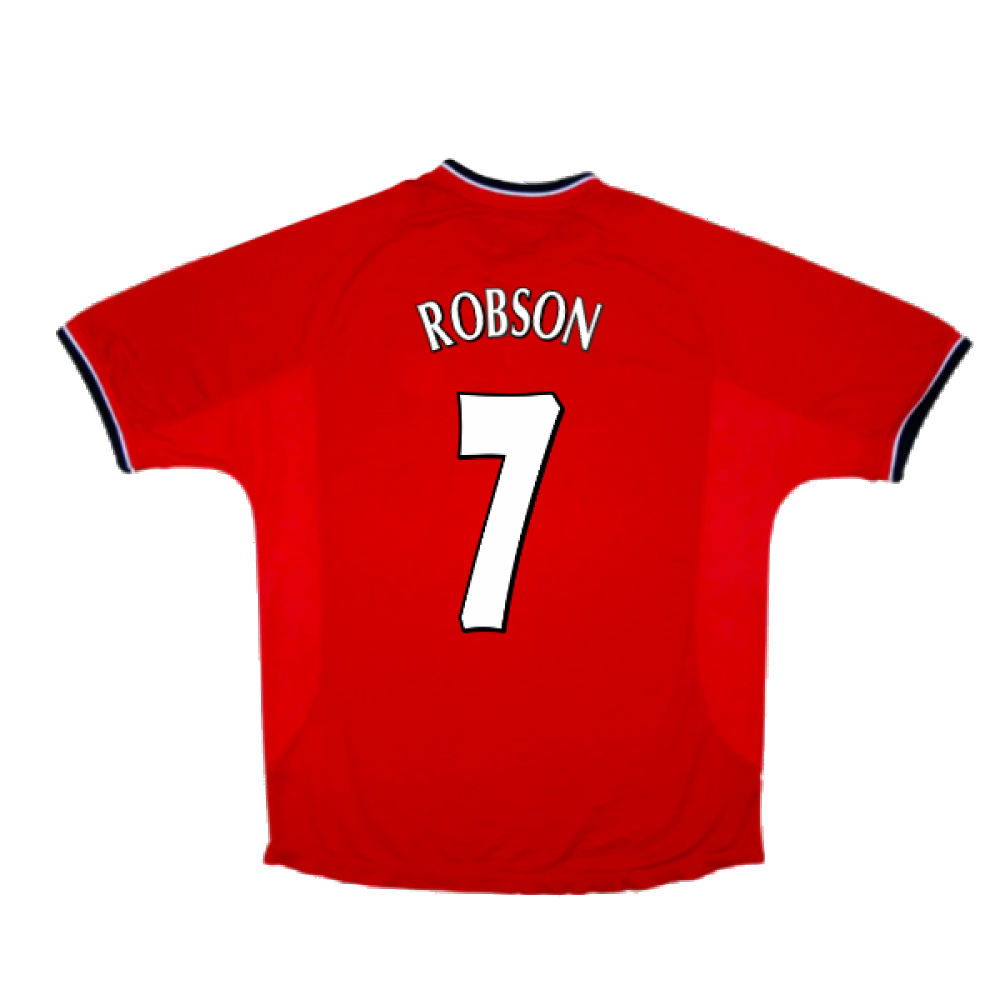 Manchester United 2000-02 Home Shirt (L) (Excellent) (Robson 7)_1