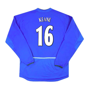 Manchester United 2002-03 Long Sleeve Third Shirt (Excellent) (Keane 16)_1