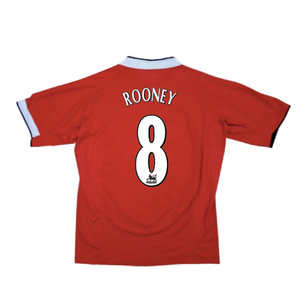 Manchester United 2004-06 Home Shirt (L) (Very Good) (Rooney 8)_1