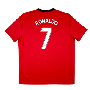 Manchester United 2009-10 Home Shirt (XL) (Very Good) (RONALDO 7)_1