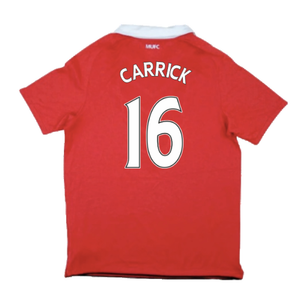 Manchester United 2010-11 Home Shirt (Very Good) (Carrick 16)_1