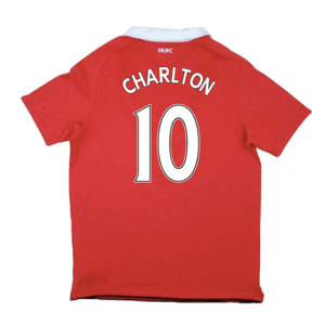 Manchester United 2010-11 Home Shirt (S) (Very Good) (Charlton 10)_1