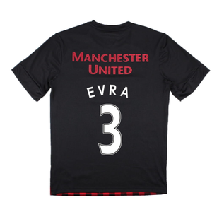 Manchester United 2010-2011 Training Shirt (M) (Evra 3) (Excellent)_1