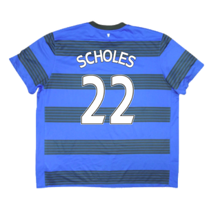 Manchester United 2011-12 Away Shirt (Excellent) (Scholes 22)_1