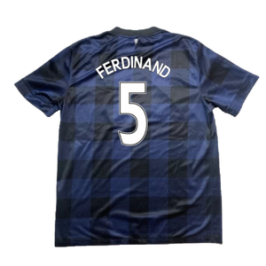 Manchester United 2013-14 Away Shirt (S) (Excellent) (Ferdinand 5)_1