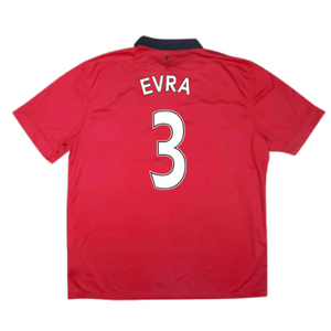 Manchester United 2013-14 Home Shirt (M) (Very Good) (Evra 3)_1