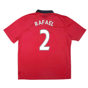 Manchester United 2013-14 Home Shirt (M) (Very Good) (Rafael 2)_1