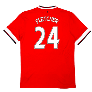 Manchester United 2014-15 Home (XL) (Excellent) (Fletcher 24)_1