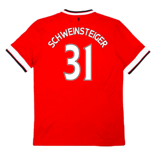 Manchester United 2014-15 Home (3XL) (Very Good) (Schweinsteiger 31)_1