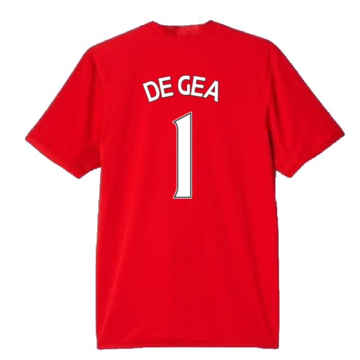 Manchester United 2015-16 Home Shirt (Excellent) (De Gea 1)