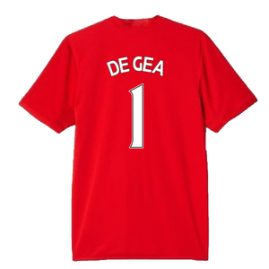 Manchester United 2015-16 Home Shirt (Very Good) (De Gea 1)_1