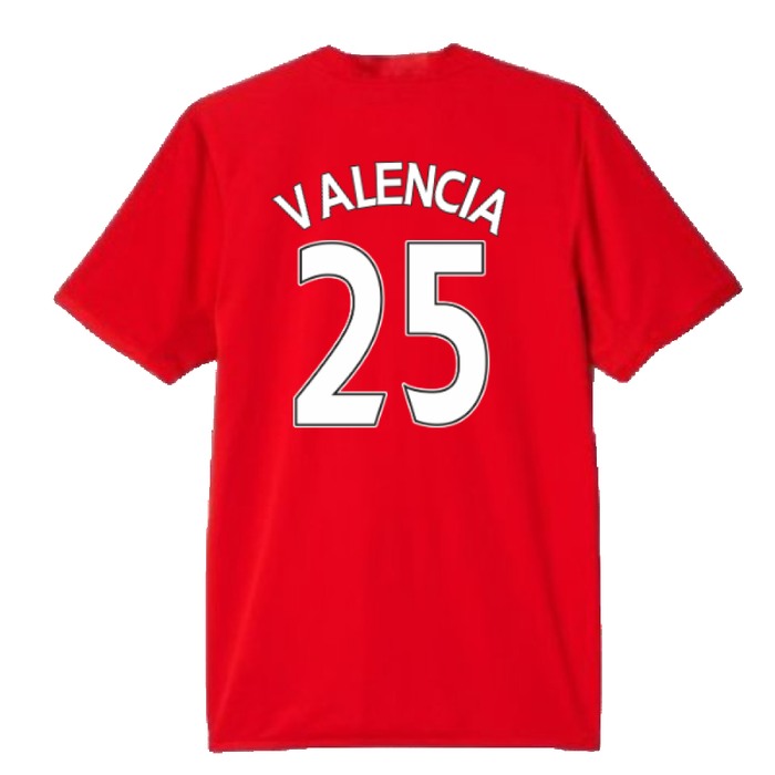 Manchester United 2015-16 Home Shirt (Excellent) (Valencia 25)