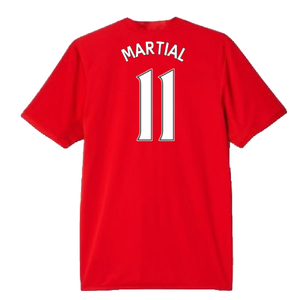 Manchester United 2016-17 Home Shirt (4XL) (Excellent) (Martial 11)_1