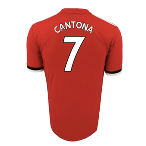 Manchester United 2017-18 Home Shirt (XL) (Excellent) (Cantona 7)_1