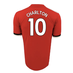 Manchester United 2017-18 Home Shirt (XL) (Excellent) (Charlton 10)_1