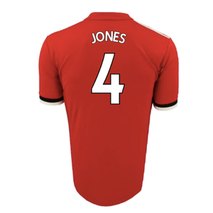 Manchester United 2017-18 Home Shirt (Excellent) (Jones 4)_1