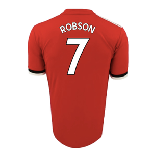 Manchester United 2017-18 Home Shirt (XL) (Excellent) (Robson 7)_1