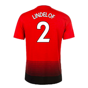 Manchester United 2018-19 Home Shirt (Very Good) (Lindelof 2)_1