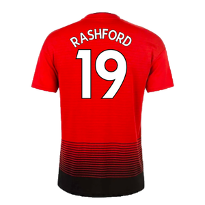 Manchester United 2018-19 Home Shirt (Very Good) (Rashford 19)_1