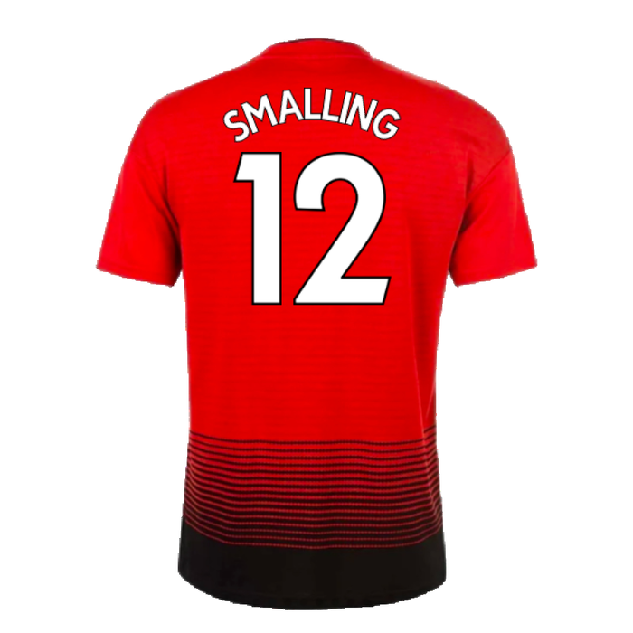 Manchester United 2018-19 Home Shirt (Excellent) (Smalling 12)