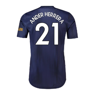 Manchester United 2018-19 Third Shirt (Good) (Ander Herrera 21)_1