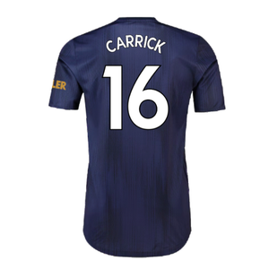 Manchester United 2018-19 Third Shirt (M) (Very Good) (Carrick 16)_1