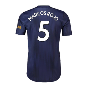 Manchester United 2018-19 Third Shirt (XL) (Good) (Marcos Rojo 5)_1