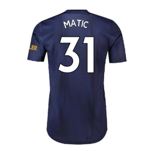 Manchester United 2018-19 Third Shirt (L) (Excellent) (Matic 31)_1