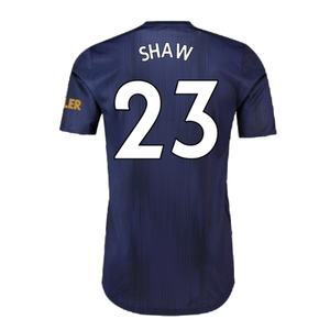 Manchester United 2018-19 Third Shirt (S) (Excellent) (Shaw 23)_1