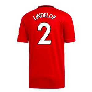 Manchester United 2019-20 Home Shirt (XL) (Very Good) (Lindelof 2)_1