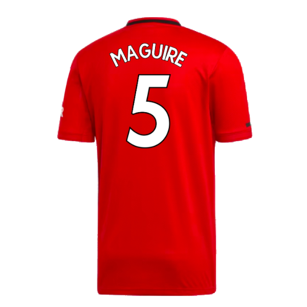 Manchester United 2019-20 Home Shirt (S) (Excellent) (Maguire 5)_1