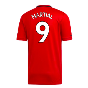 Manchester United 2019-20 Home Shirt (XL) (Very Good) (Martial 9)_1