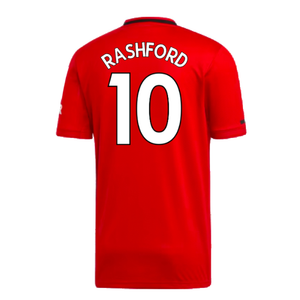 Manchester United 2019-20 Home Shirt (S) (Excellent) (Rashford 10)_1