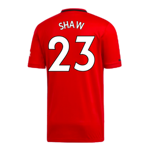 Manchester United 2019-20 Home Shirt (S) (Excellent) (Shaw 23)_1