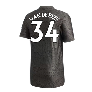 Manchester United 2020-21 Away Shirt (Mint) (VAN DE BEEK 34)_1