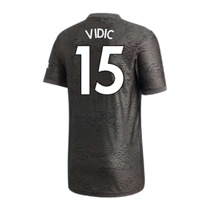 Manchester United 2020-21 Away Shirt (XL) (Excellent) (VIDIC 15)_1