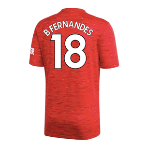 Manchester United 2020-21 Home Shirt (Mint) (B FERNANDES 18)_1