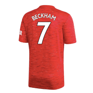 Manchester United 2020-21 Home Shirt (Very Good) (BECKHAM 7)_1