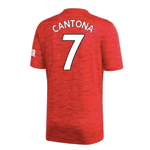 Manchester United 2020-21 Home Shirt (L) (Excellent) (CANTONA 7)_1