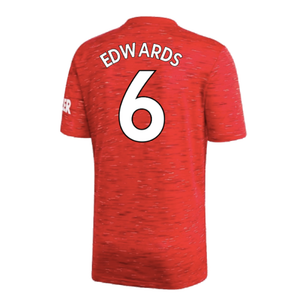 Manchester United 2020-21 Home Shirt (Excellent) (EDWARDS 6)_1