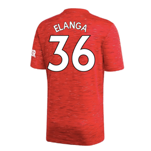 Manchester United 2020-21 Third Shirt (L) (Very Good) (Elanga 36)_1