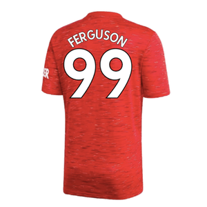 Manchester United 2020-21 Home Shirt (Very Good) (FERGUSON 99)_1