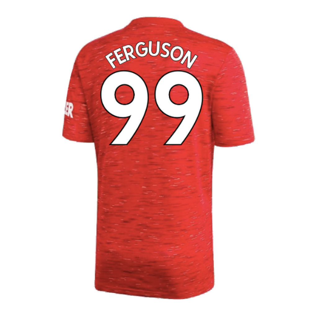 Manchester United 2020-21 Home Shirt (L) (Excellent) (FERGUSON 99)_1