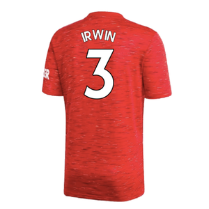 Manchester United 2020-21 Home Shirt (Very Good) (IRWIN 3)_1