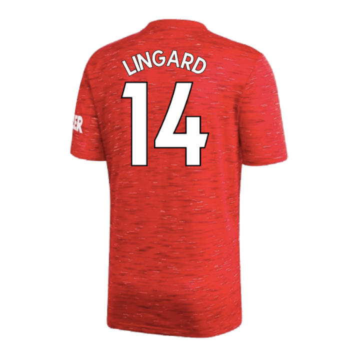 Manchester United 2020-21 Home Shirt (Mint) (LINGARD 14)