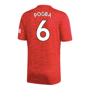 Manchester United 2020-21 Home Shirt (L) (Excellent) (POGBA 6)_1