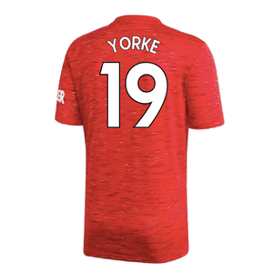 Manchester United 2020-21 Home Shirt (L) (Excellent) (YORKE 19)_1